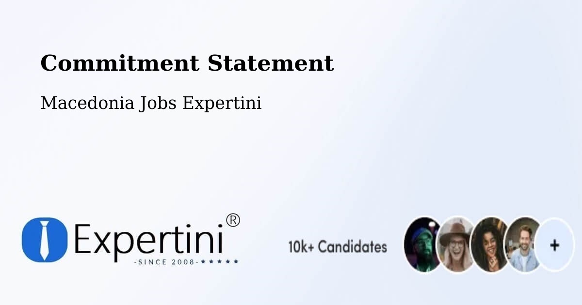 Corporate Commitment – Drugovo - Macedonia Jobs Expertini